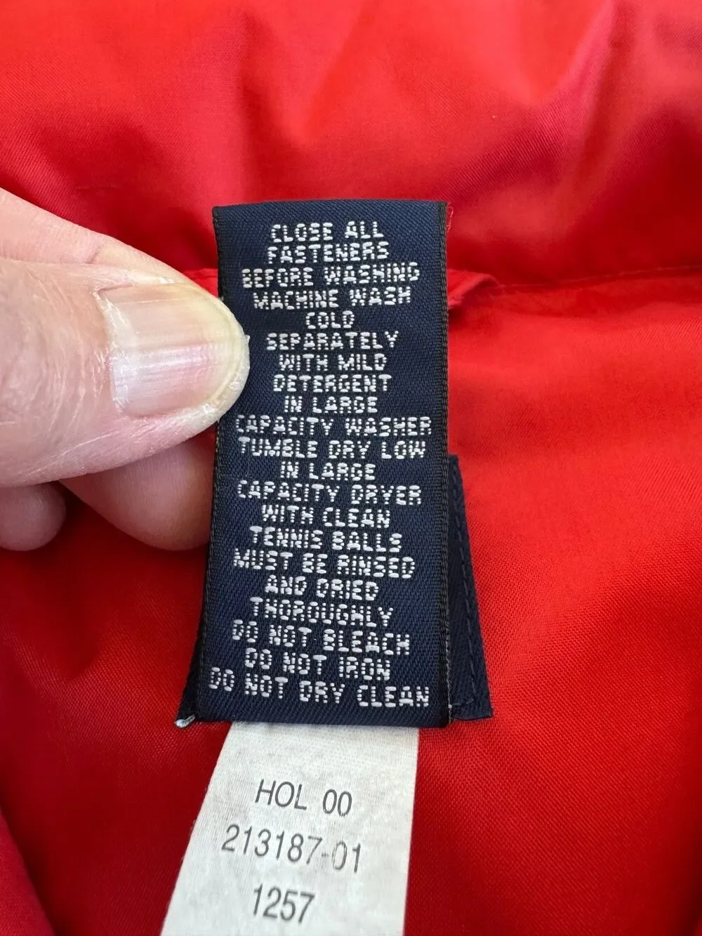 Classic Gap Kids Black & Red Puffer Zip- Up‎ Sleeves Vest Jacket, size XXL